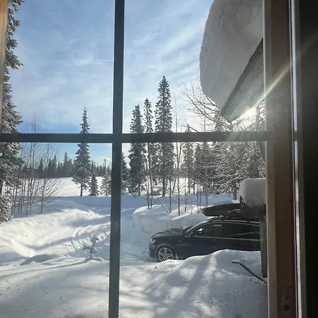 Dağ evi Lapland Log Ukko-kelo Luosto
