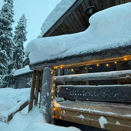 Dağ evi Lapland Log Ukko-kelo *
