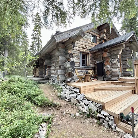 Lapland Log Ukko-kelo Dağ evi